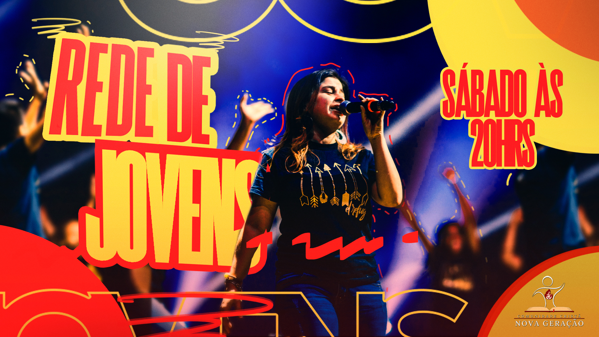 Rede de Jovens - Sábados às 20h